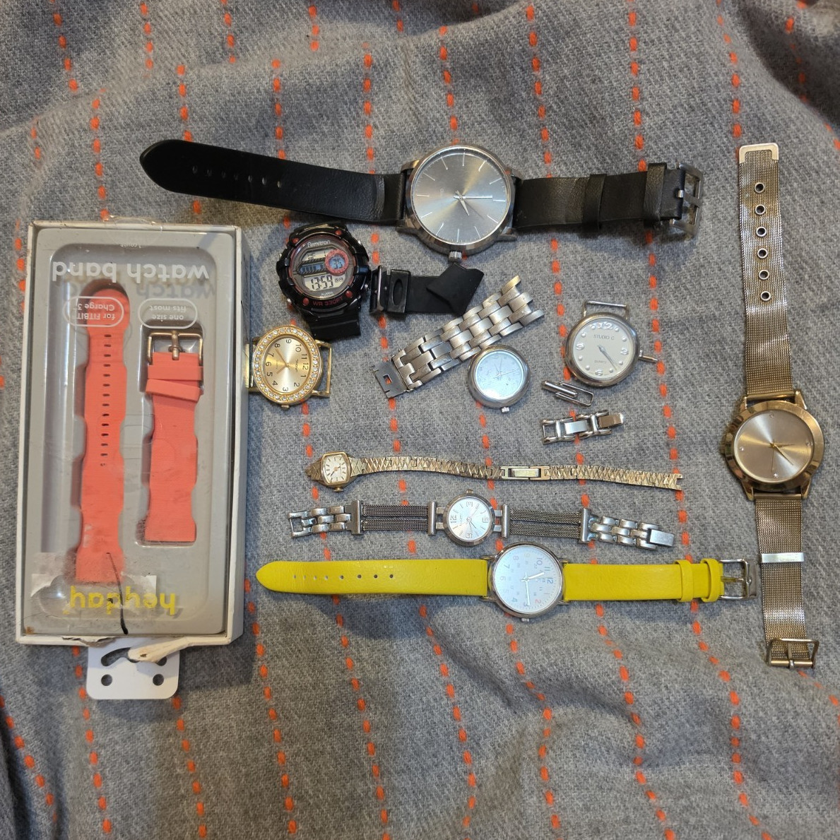 Watch Lot Assorted Wristwatches, Unisex Adults