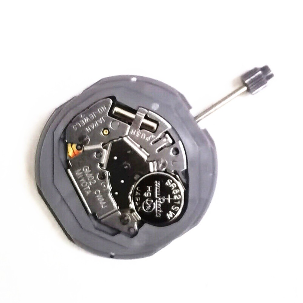 Quartz Watch Movement Sliver 3 Hands Replacement For MIYOTA GM02 GM00 Watch