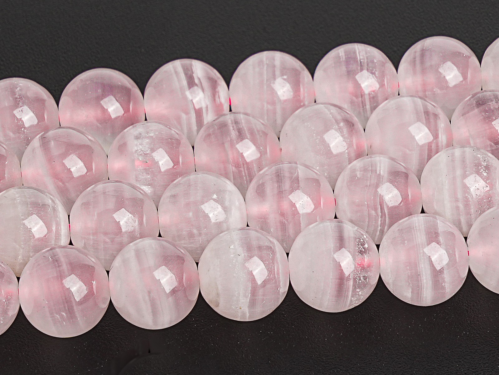 Genuine Natural Pink Calcite Beads Grade AA Round Loose Beads 6MM 8MM 10MM