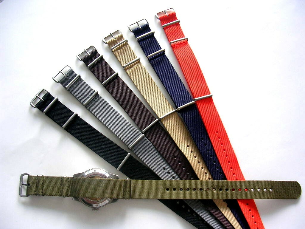 NATO G10 ® Ballistic nylon 2 3 4 5 pack watch band strap RAF Military IW SUISSE