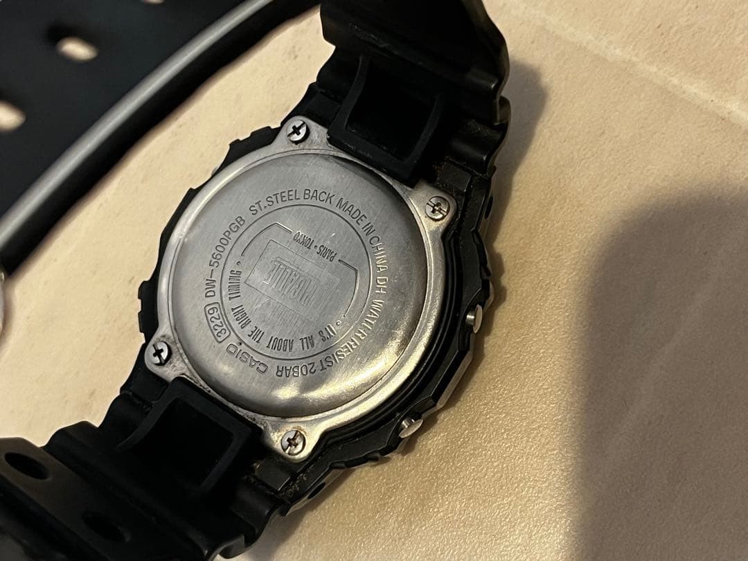 Casio G-Shock x Pigalle Digital Wristwatch Black Japan
