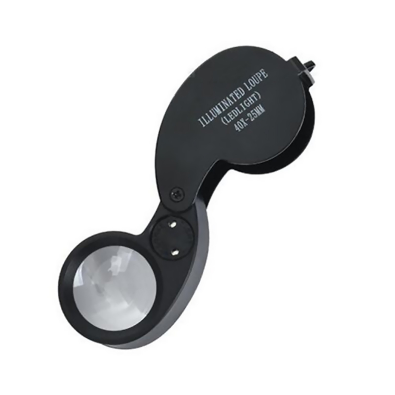 Alloy+ABS+Acrylic 40X Magnification Loupe Jewelry Magnifier Wide Using Range