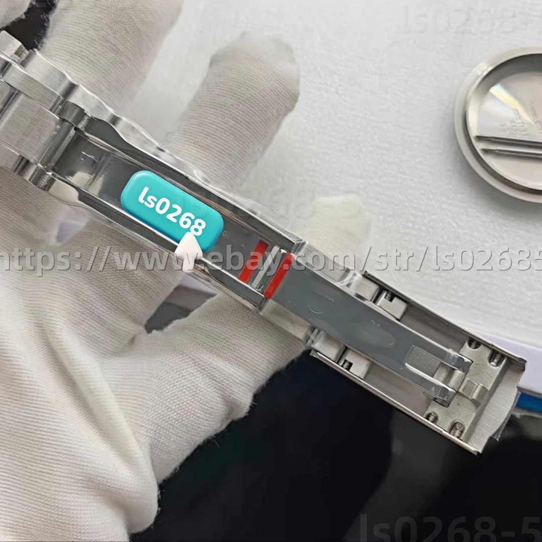 DIY 40mm SET For 2824 watch case + dial + hands + stainless steel strap