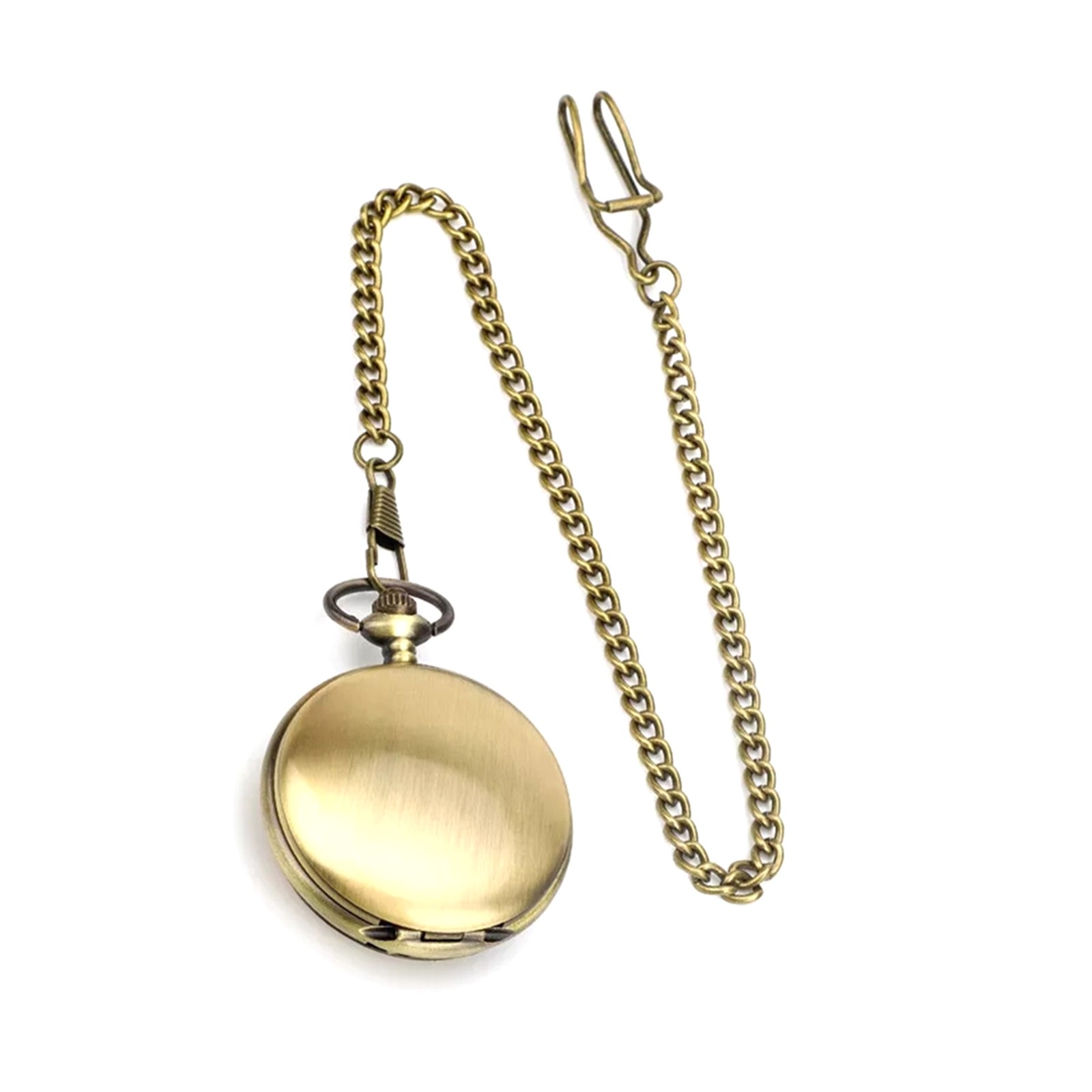 0.7in Dial Thickness Men’s Mechanical Vintage Pocket Watch Ideal Gift Kit