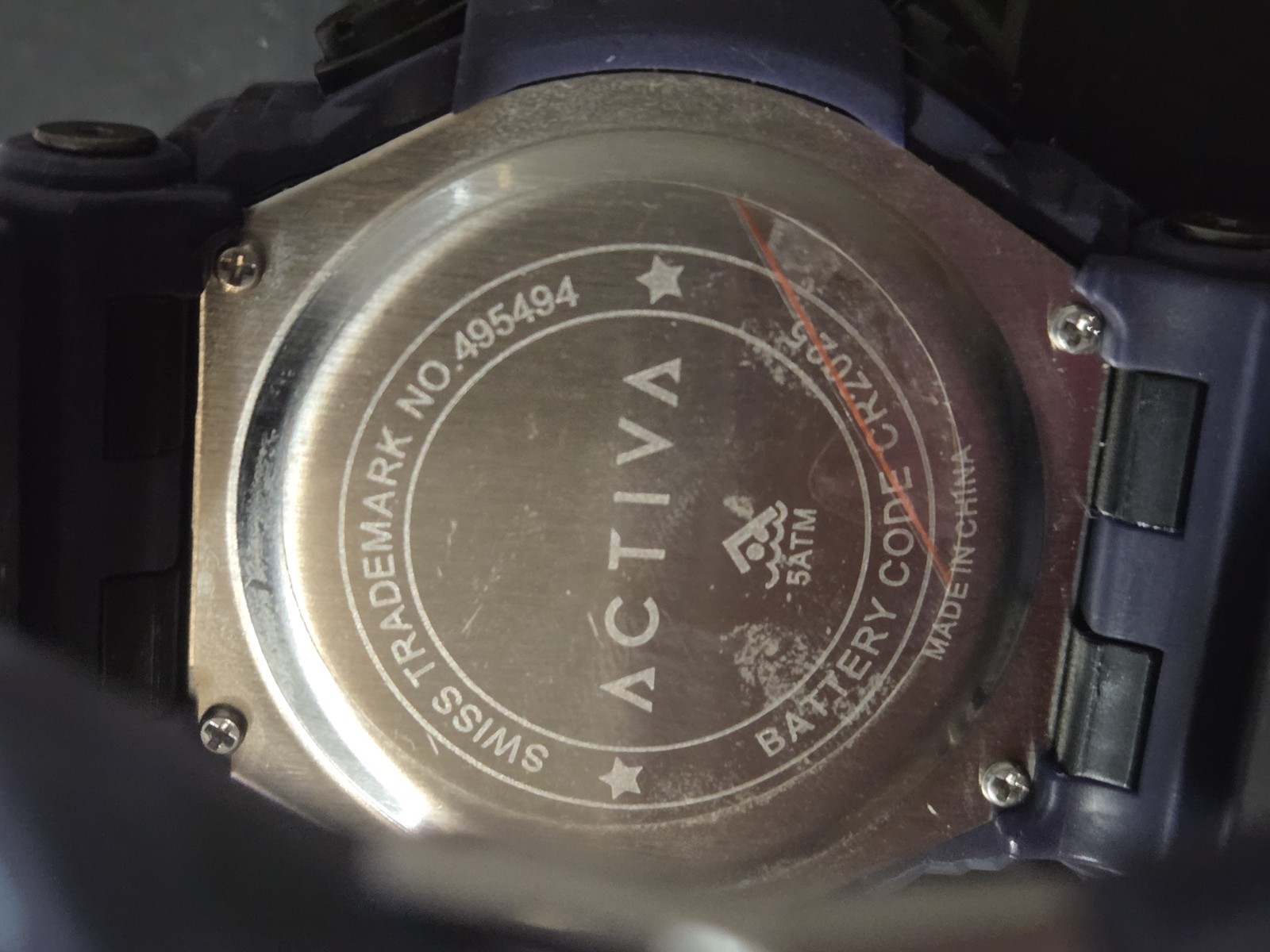 Activa X Invicta BlackOps Digital Men’s Watch 56mm,Camouflage,Blue (ACW1637-003)