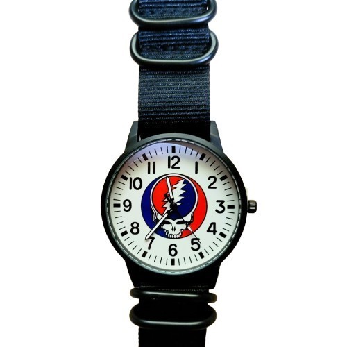 Grateful Dead Ltd Edition 2.0 Analog Watch Black Band Luminous Hands Brand New