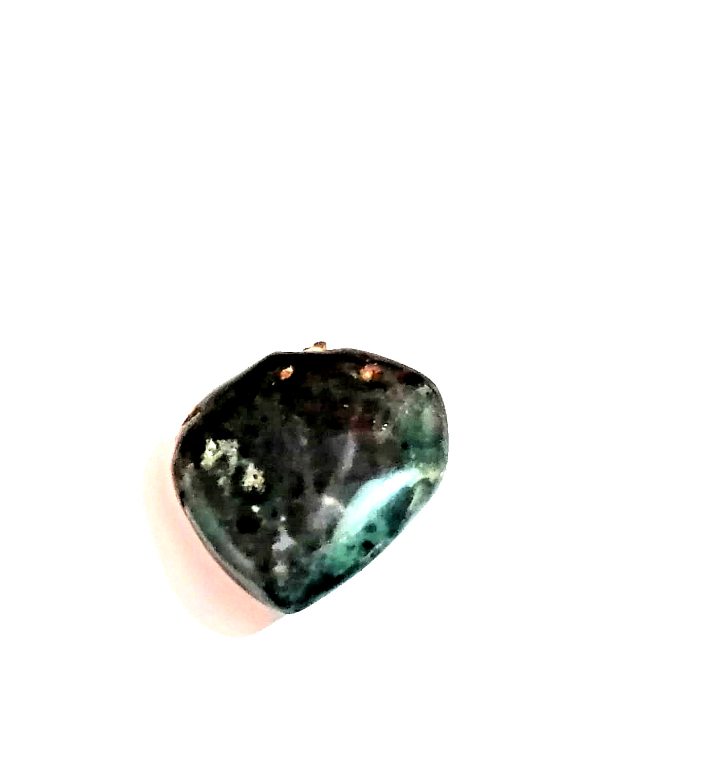 green gemstone pendant