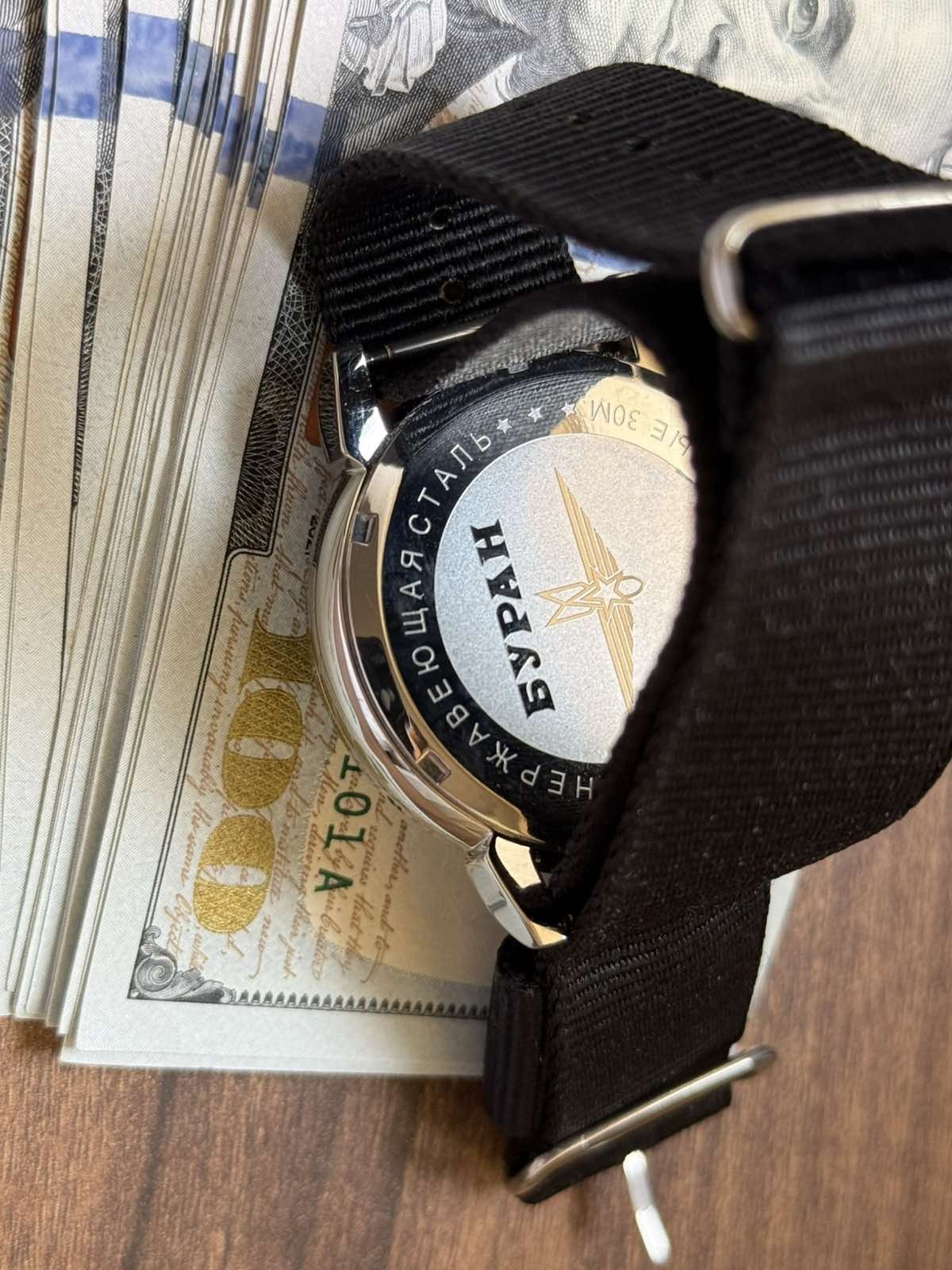 Watch Automatic Buran Black Horoscope Raketa USSR Wrist Pilot Vintage Soviet Men