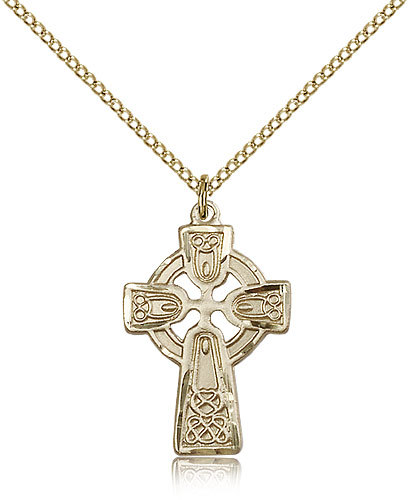 Gold Filled Cross Necklace For Women On 18 Chain – 30 Day Money Back Guarantee