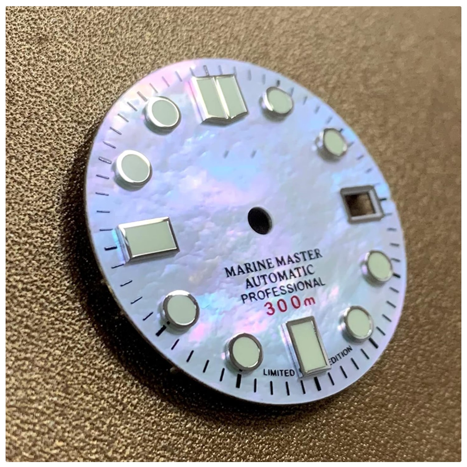White Shell Surface Dial for NH35 Automatic Watch
