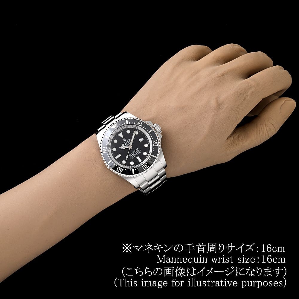 ROLEX Deep sea 126660 black Random Number second hand mens