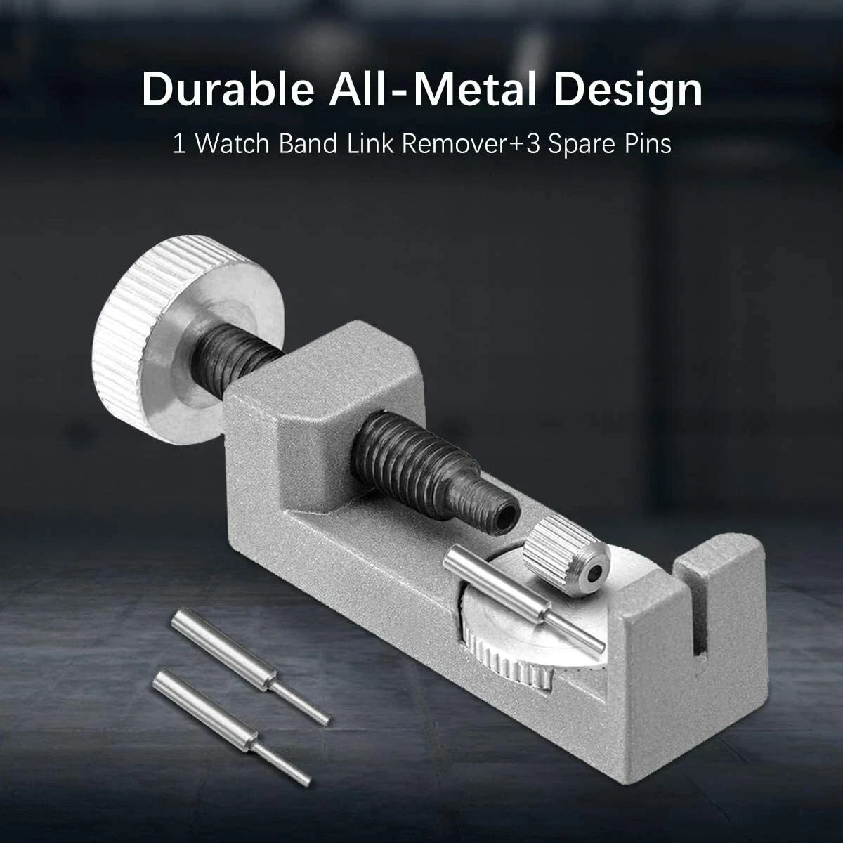 360Pcs Watch Pins Spring Bars Band Strap Link Remover Set Repair Kit Stainless