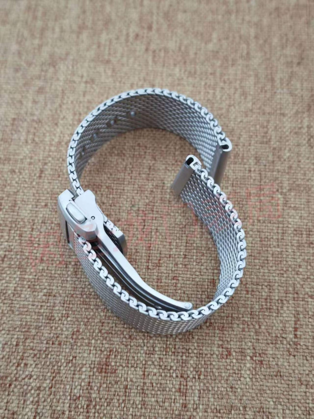 Short Length !!! 20mm Braided Stainless Mesh Band For Omega Seamaster 300M