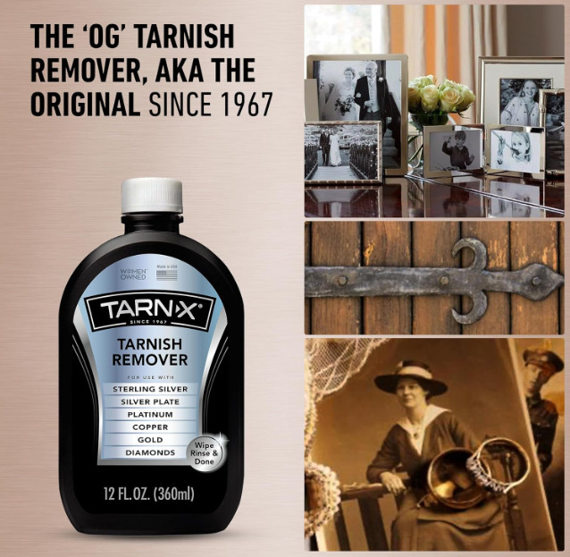 Tarnish Remover 12 Oz. Tarn-X Silver Gold Copper Clean & Polish Jewelry Cleaner