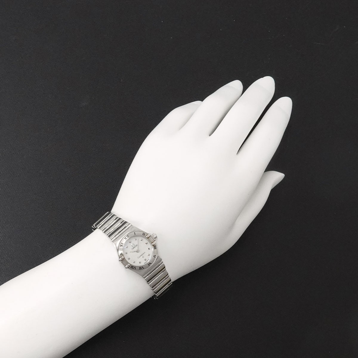 Omega Constellation Mini My Choice 1561.71 White MOP Quartz Ladies