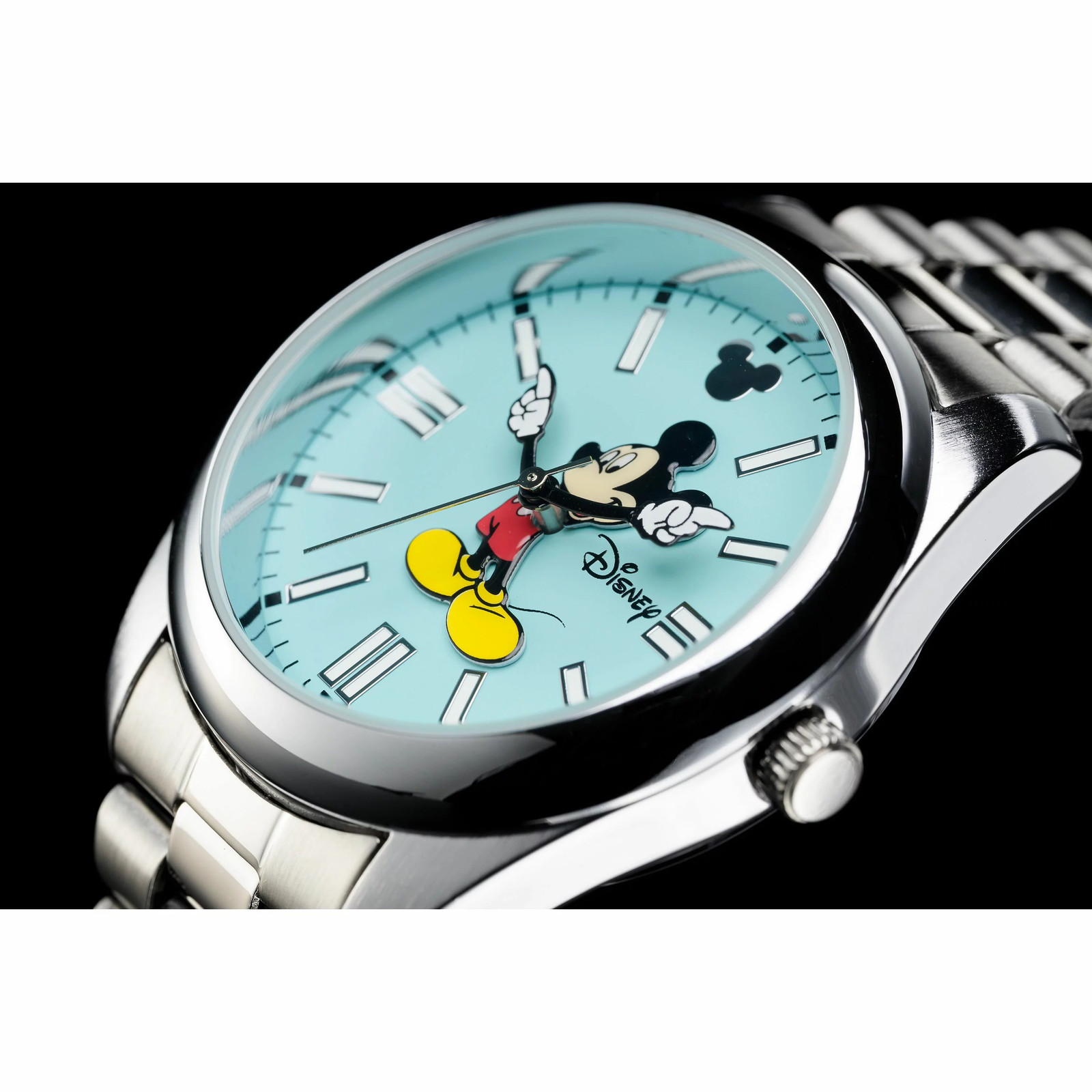 ANOTHER HEAVEN x Disney Mickey Mouse Oyster Perpetual Quartz Watch 41mm　Tiffany