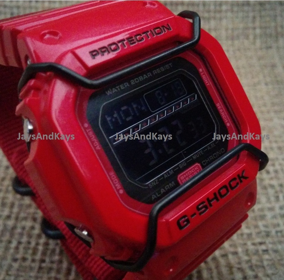 JaysAndKays® BULLBARS® for Casio G-Shock 5600 5610 Protectors Wire Guards DW5600