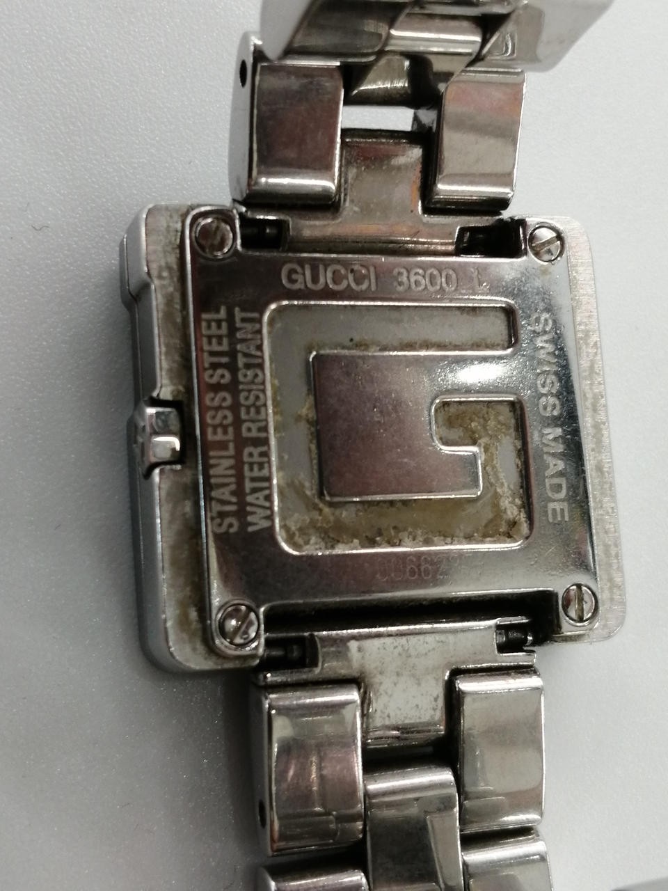 Quartz Watch Model Number 3600L GUCCI
