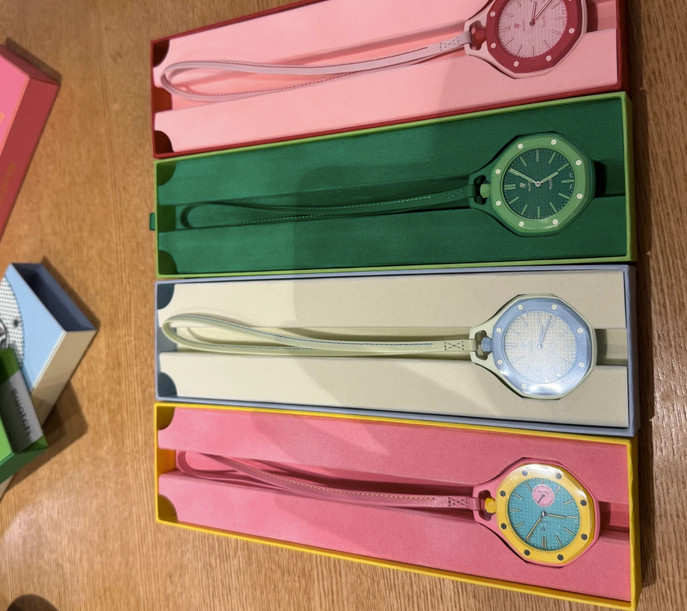 Swatch Audemars Piguet Bioceramic Royal Pop Pocket Watch 8 Color NO Tariffs InUS