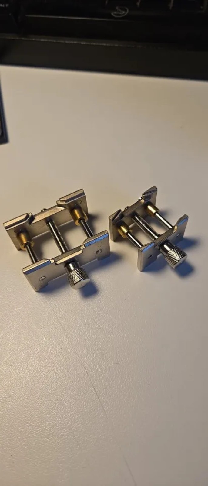 2PCS Universal 2-in-1 Watch Movement Holder Fixed Base Repair Tool Watchmaker