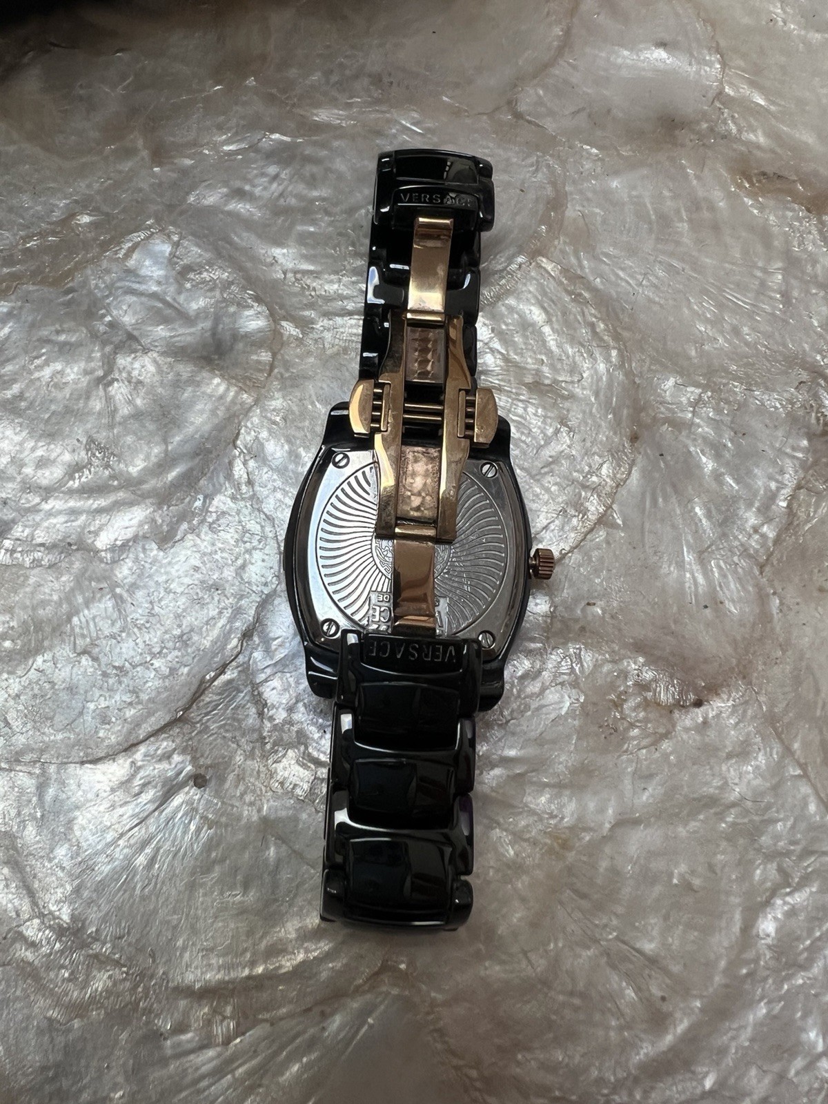 Versace Medusa Ceramic Diamond Automatic Watch 01AC9