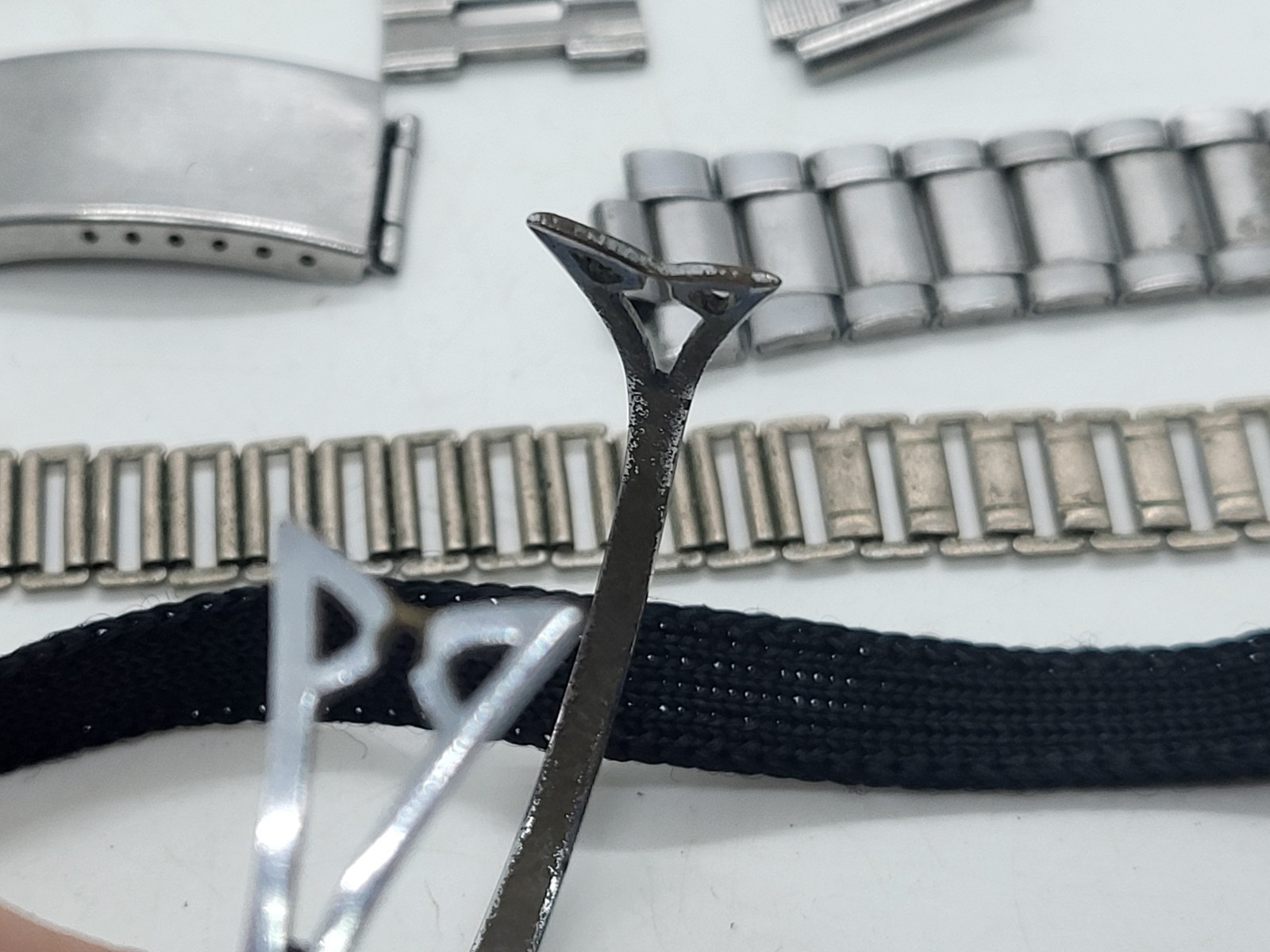Wristwatch Parts Miscellaneous Straps Watch Bracelets Vintage Metal Spare parts