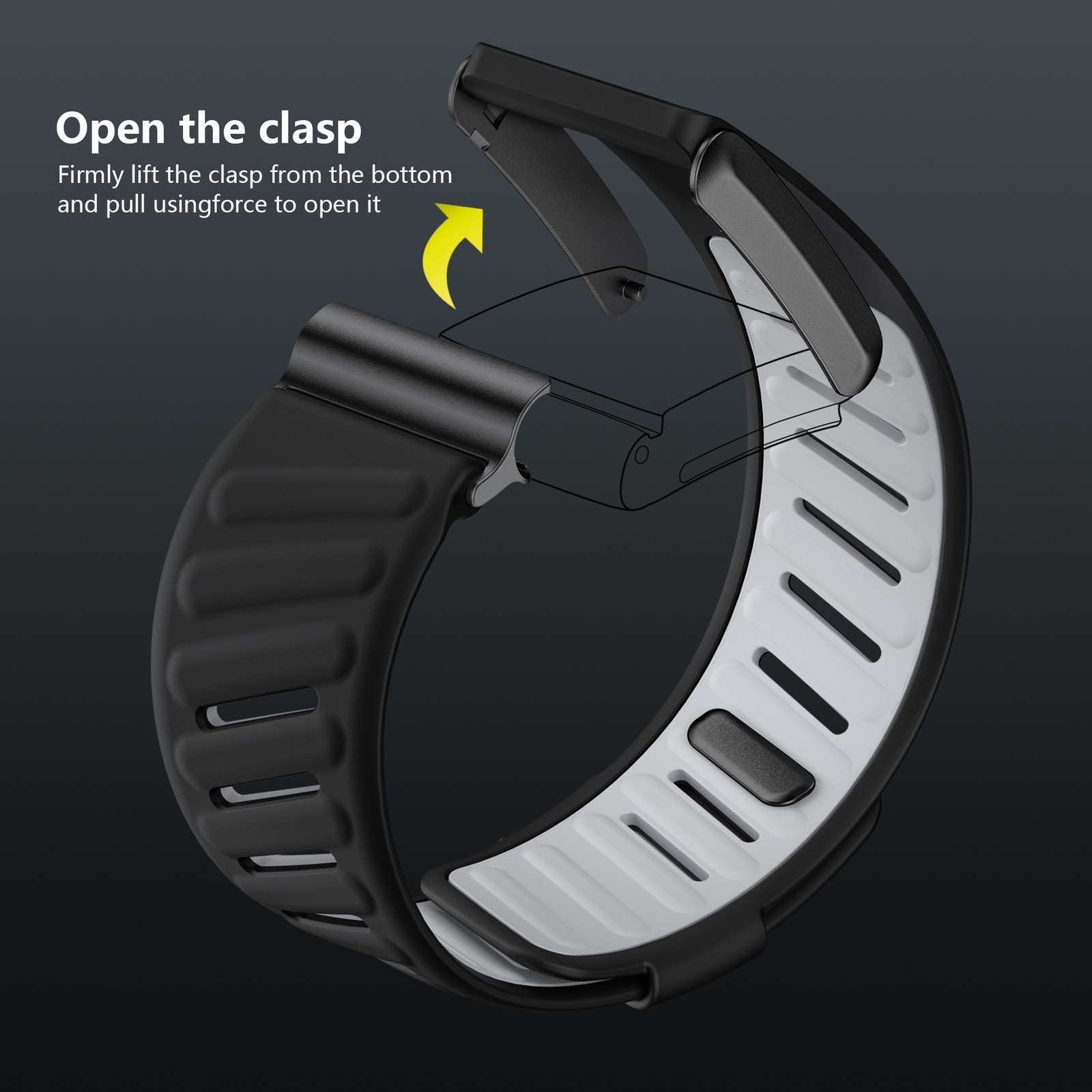 Adjustable Replacement Band Strap for Whoop 5.0MG / 5.0 / 4.0 Soft Silicone NEW