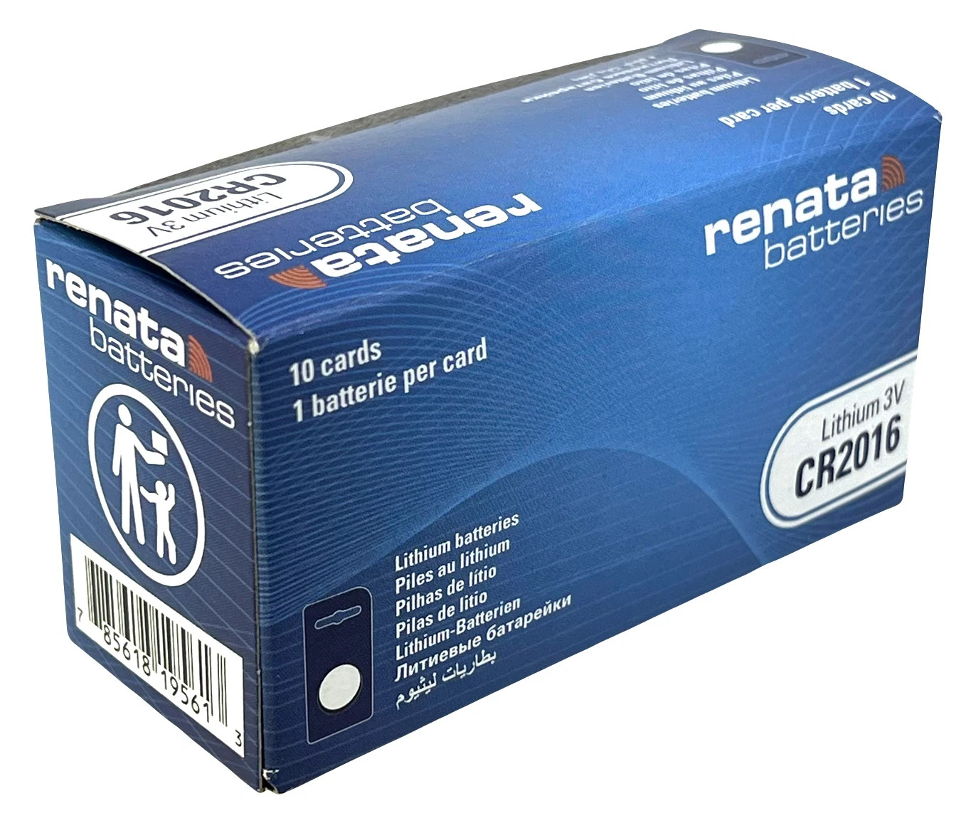 10x RENATA CR2016 3V Lithium Swiss Based Button Coin Cell Batteries Wholesale