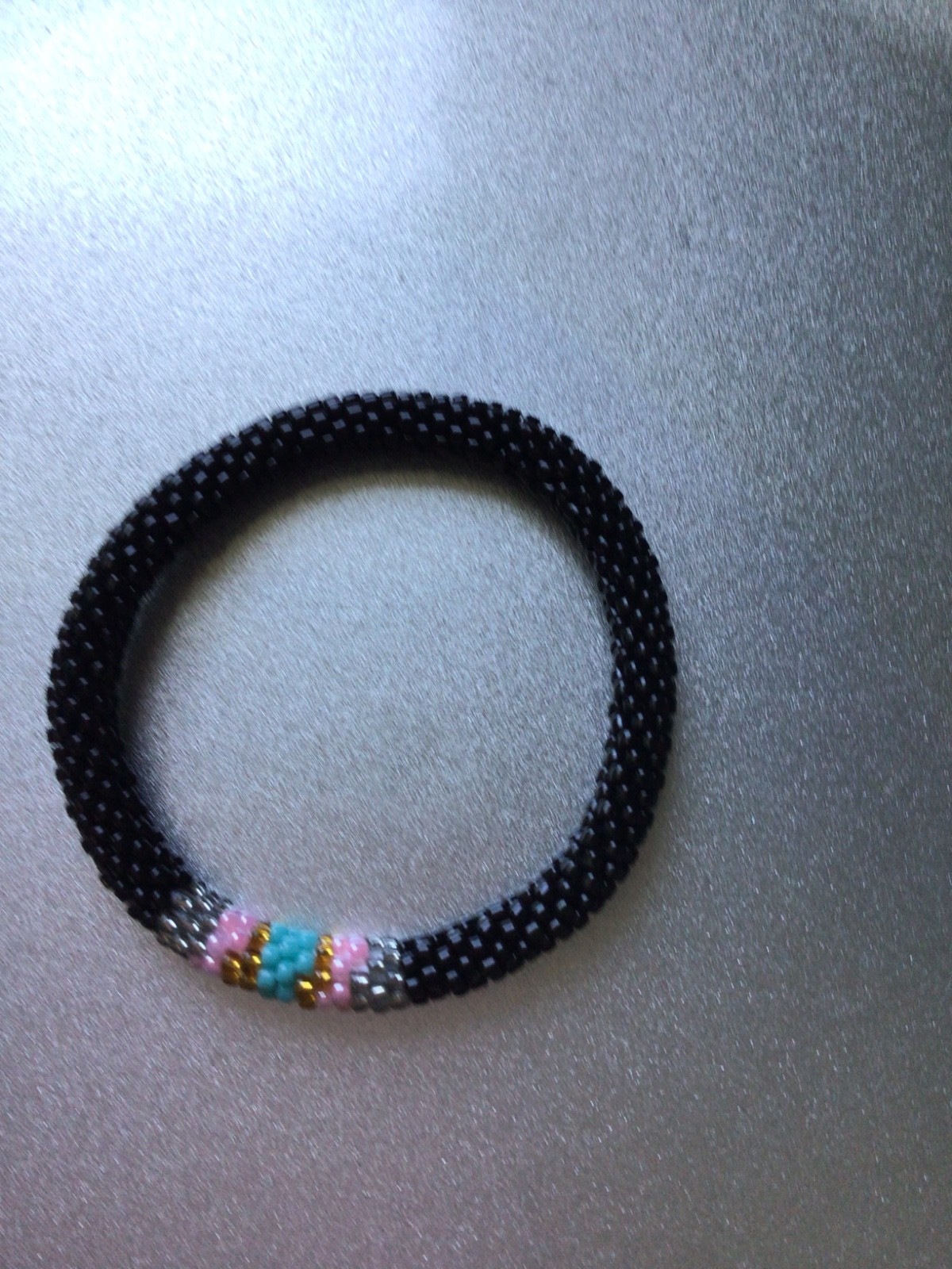 UNIQUE MULTICOLOR COMBINATION, 7″ ROLL ON SASHKA BRACELETS, 12 PCS
