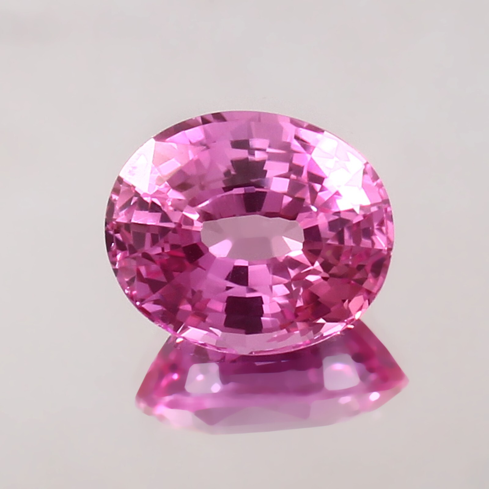 AAA Top Quality Natural Ceylon Pink Sapphire Oval Loose Gemstone Cut 12×10 MM