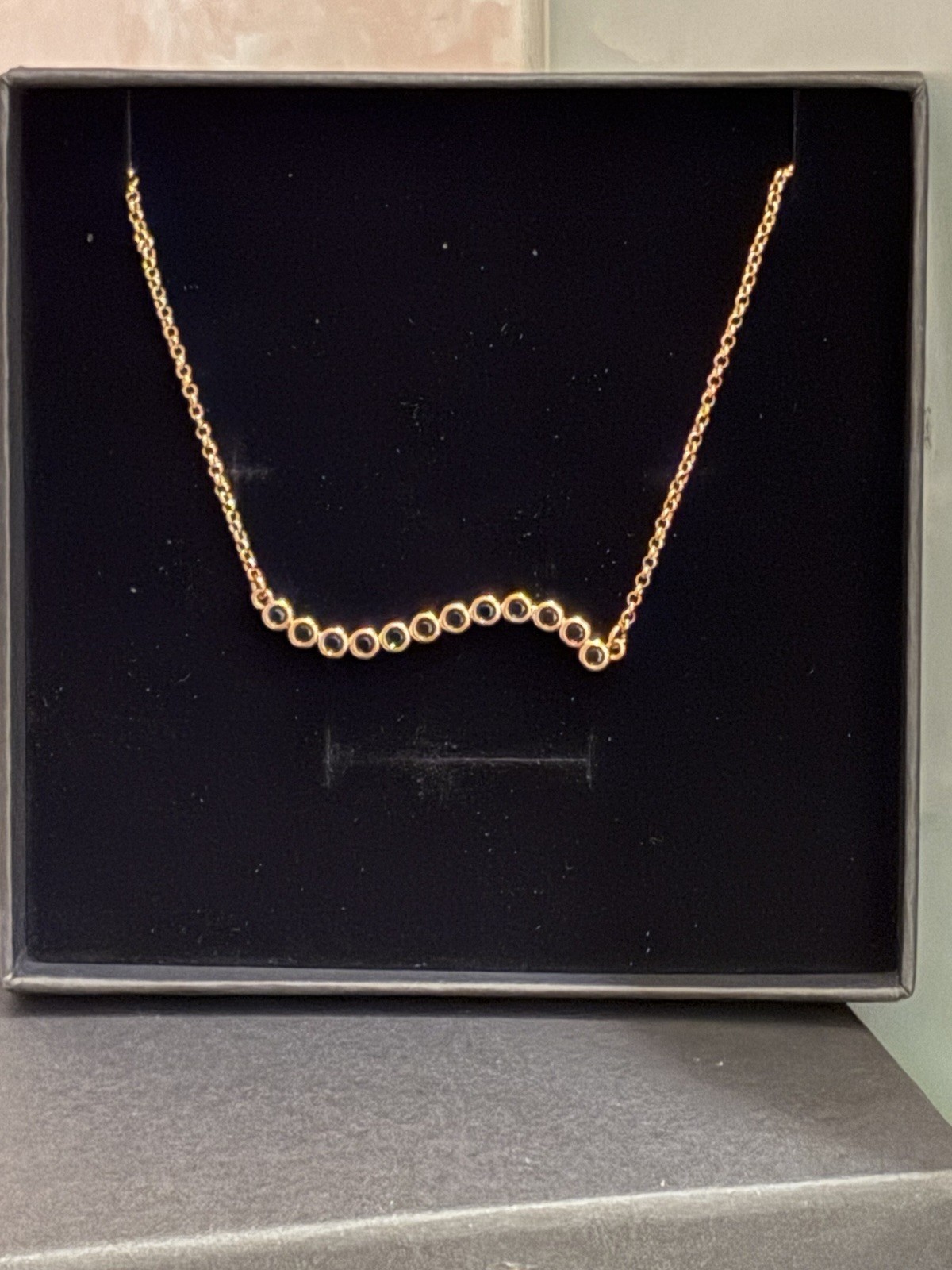 Bomb Party Black Onyx Such A Look Necklace RBP8949