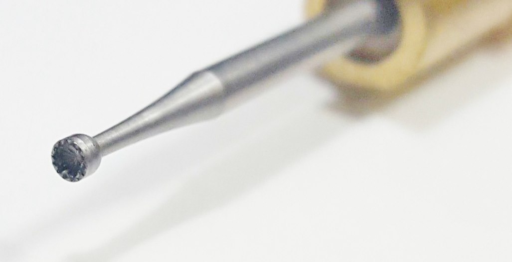 Wire Rounder Tool with Wooden Handle Debur Wire End Wire Working Tool Round Bur