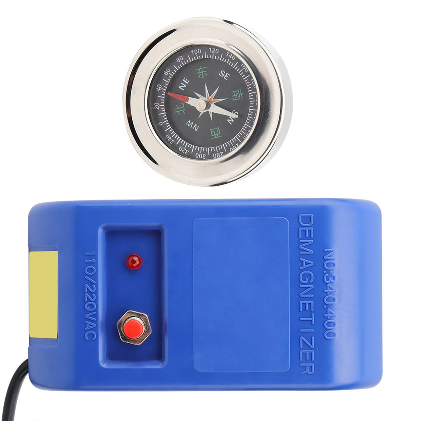 Electrical Demagnetizer Tools Compass Set For Watch Repair Degausser