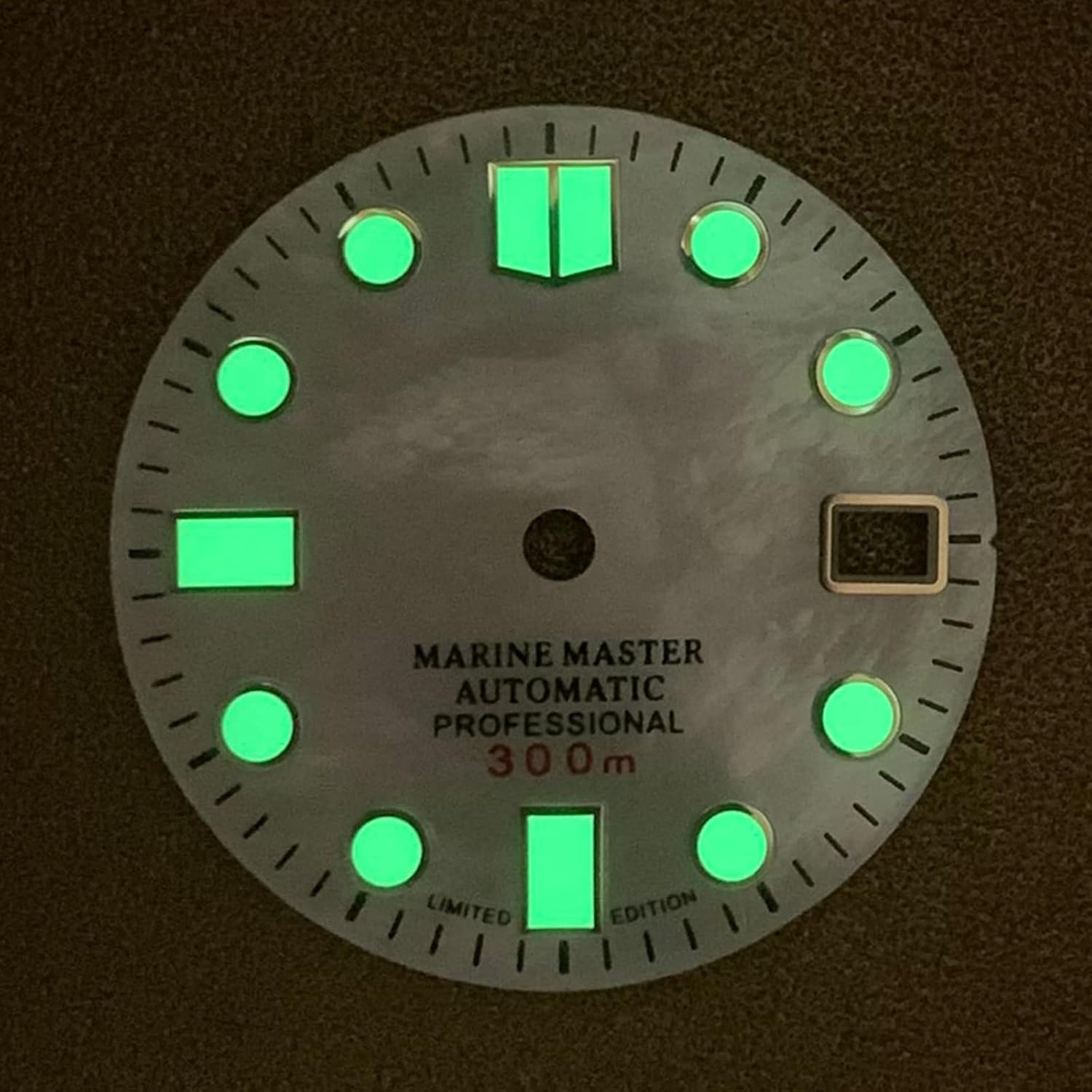 White Shell Surface Dial for NH35 Automatic Watch