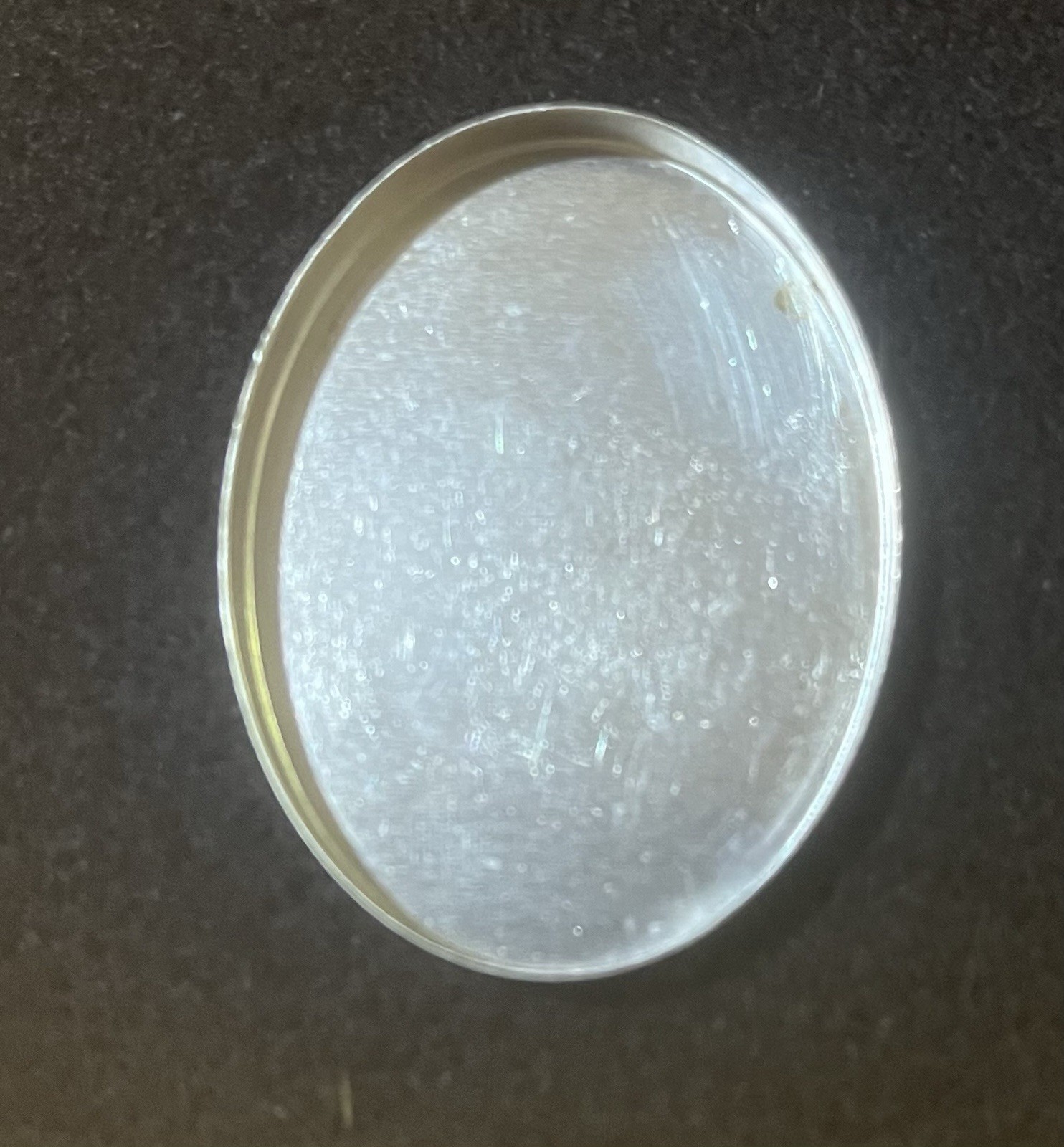 One 40x30mm Oval Plain Sterling Silver Bezel Cup 32gauge Setting 30x40mm
