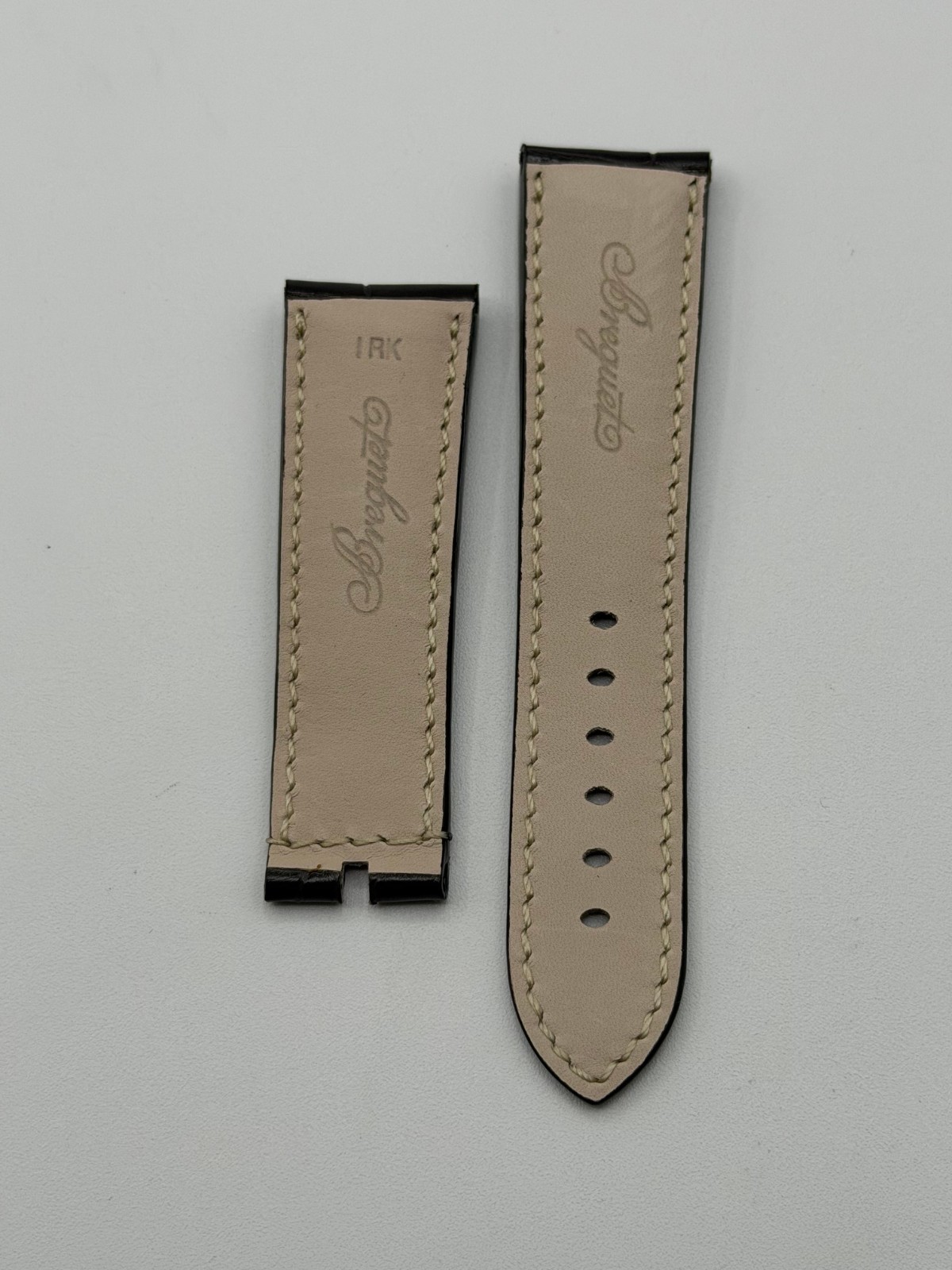 Breguet Type XX Alligator Strap Watch Strap Dark Brown 23/20mm