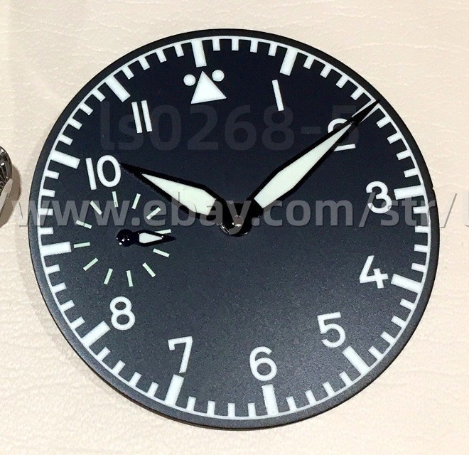 42 mm watch case set for dial hands 917 921 923 with sapphire crystal