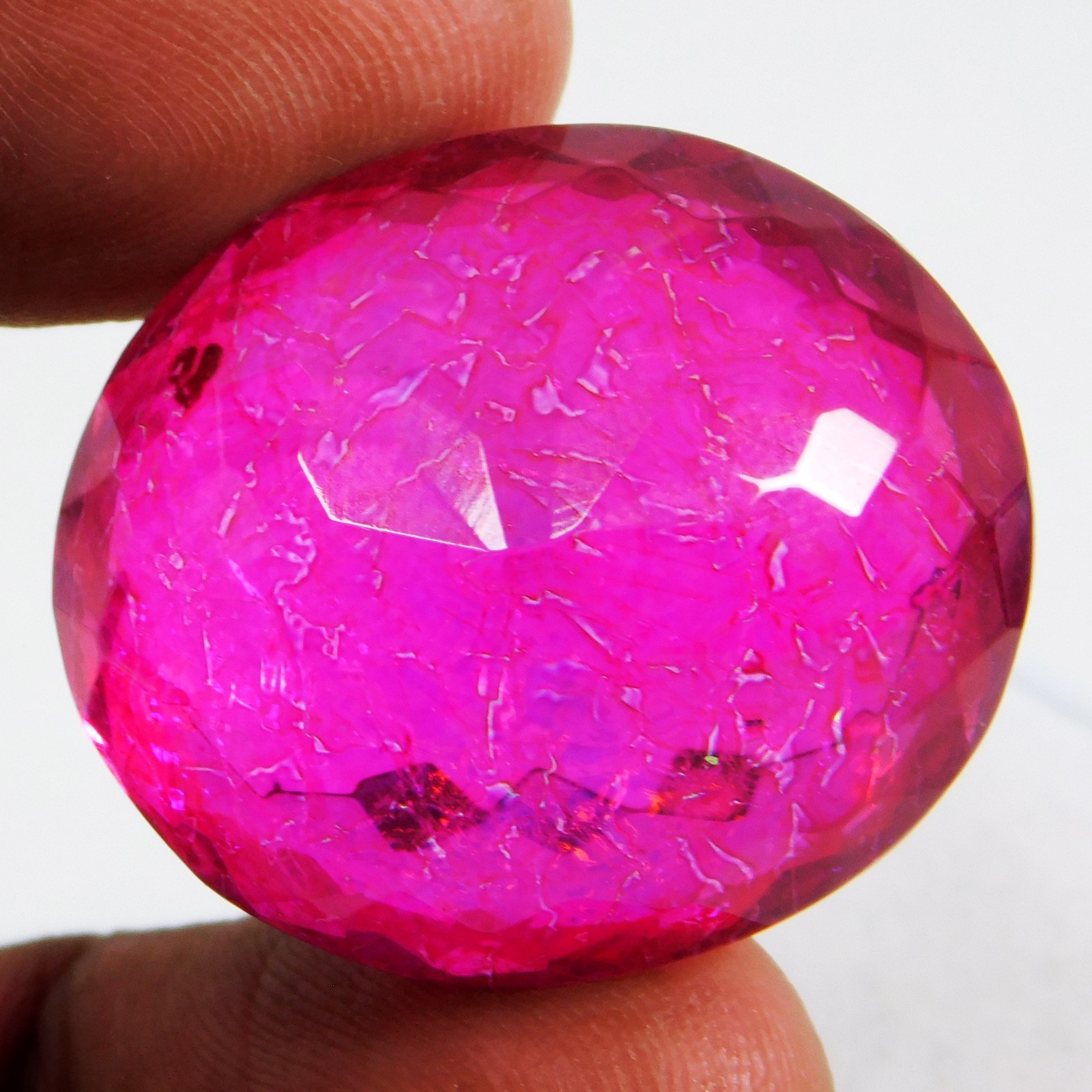 Natural 68.80 Ct Australian Monarch Fire Opal Oval Cut Certified Gemstone