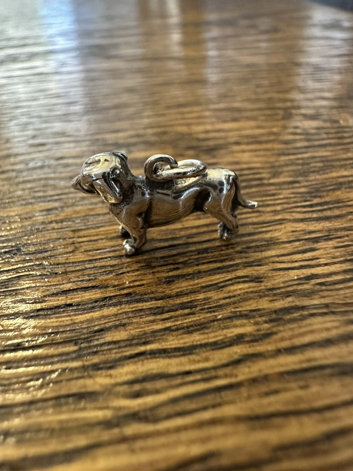 925 Sterling Silver 3D Dachshund Charm – Wiener Sausage Dog Pendant Jewelry