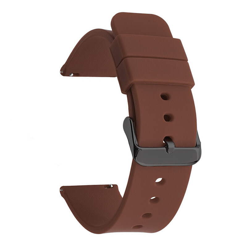 Rubber Silicone Waterproof Watch Band Strap Quick Release 14/16/18/20/22/24mm