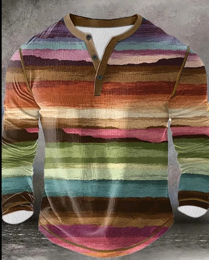 Bohemian Sacred Healing Dreamcatcher Tibet Tribal Jamaican Henley Winter Sweater