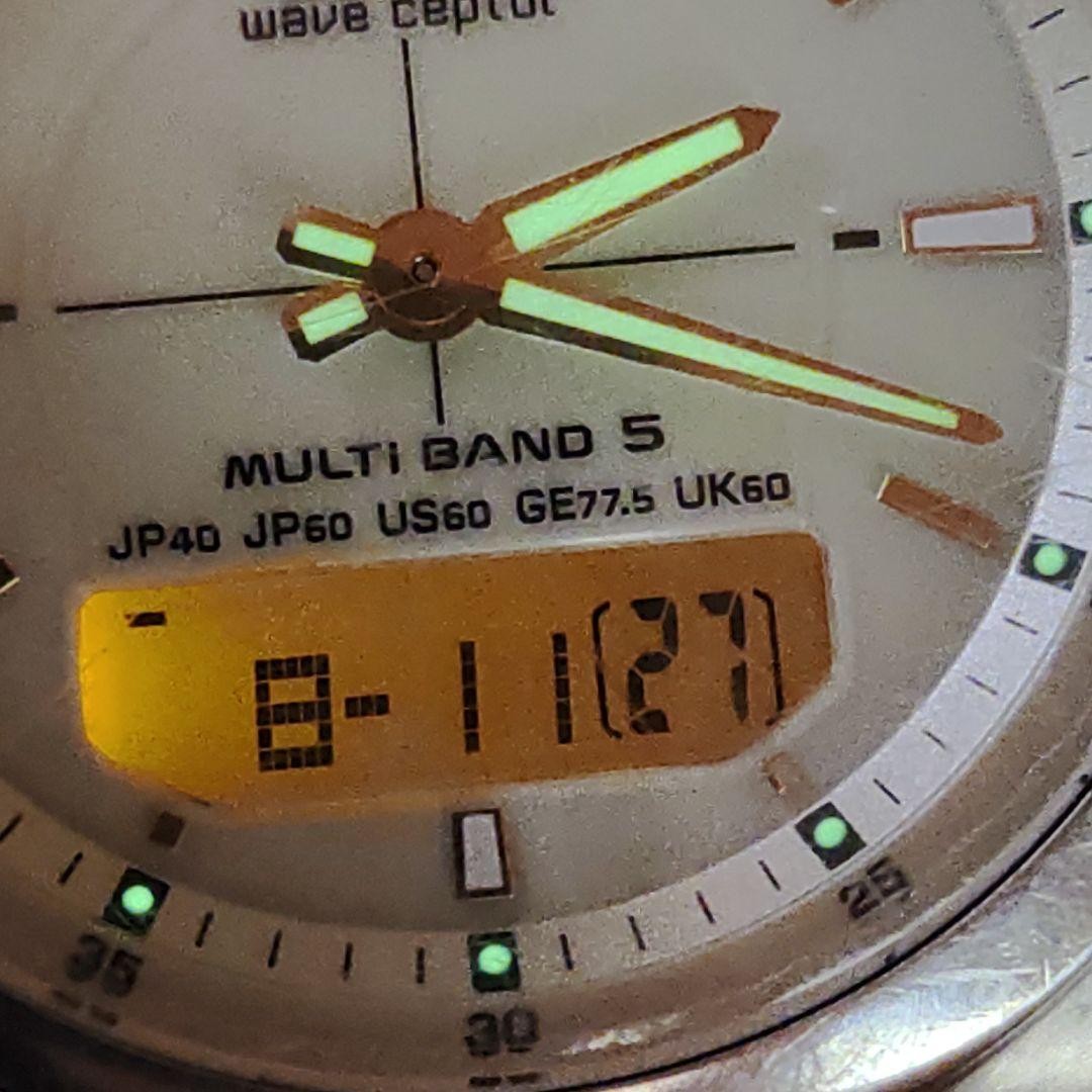 ■Working Condition■ Casio WaveCeptor WVA-M480 32B From Japan