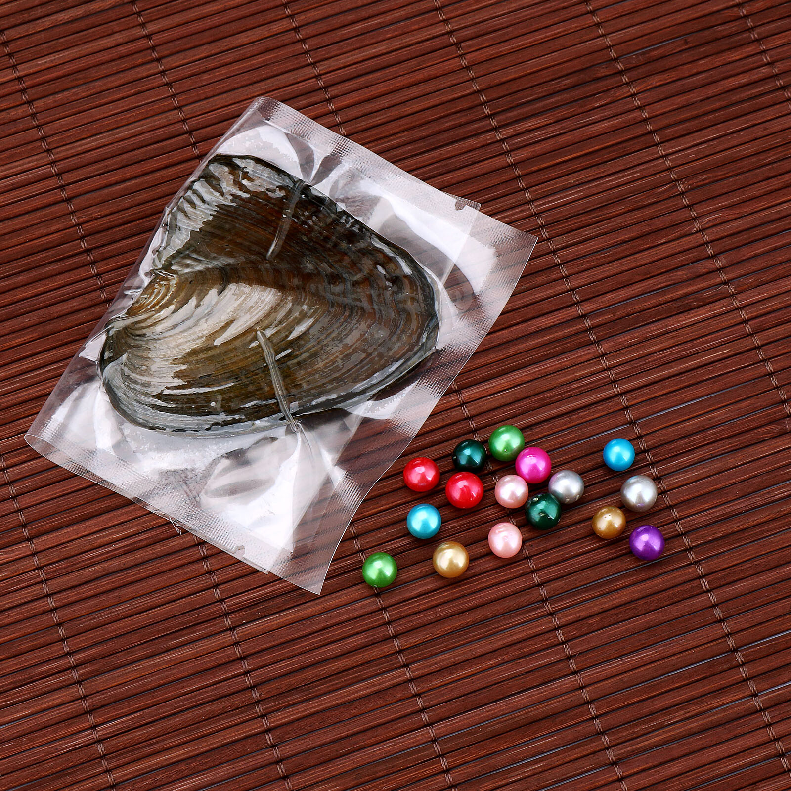 1-50pack Individually Wrapped Oysters whith Natural Pearl Holiday Birthday Gift
