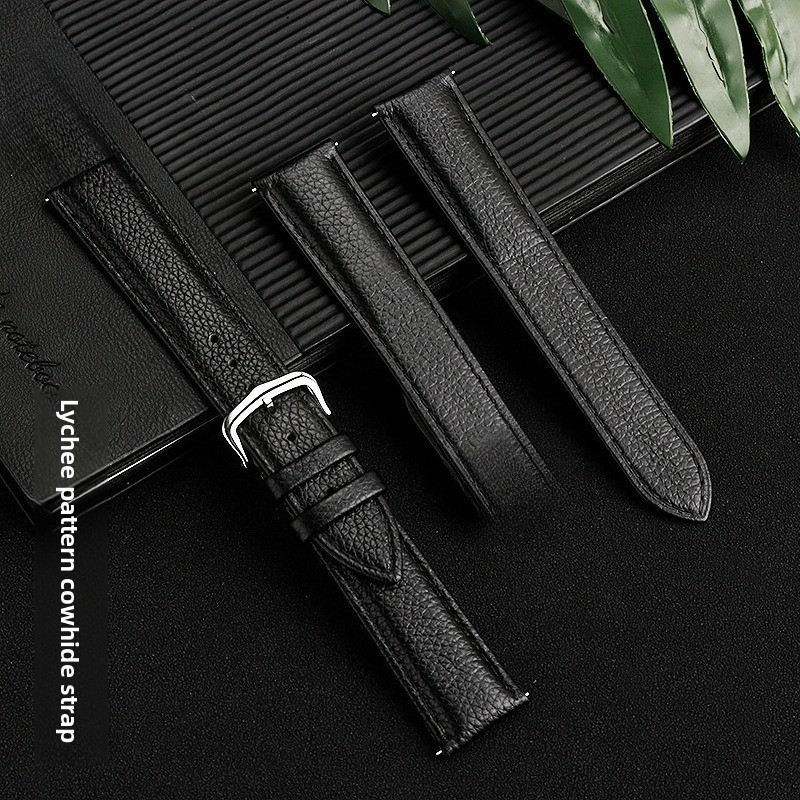 Quality Genuine Leather Watch Strap Quick Release Band 16 17 19 20mm for Cartier