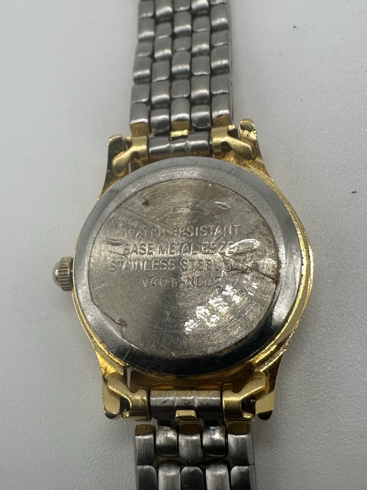 (3) Pulsar Womens Watch Gold Silver Tone Stainless Steel Water Resistant Not Run