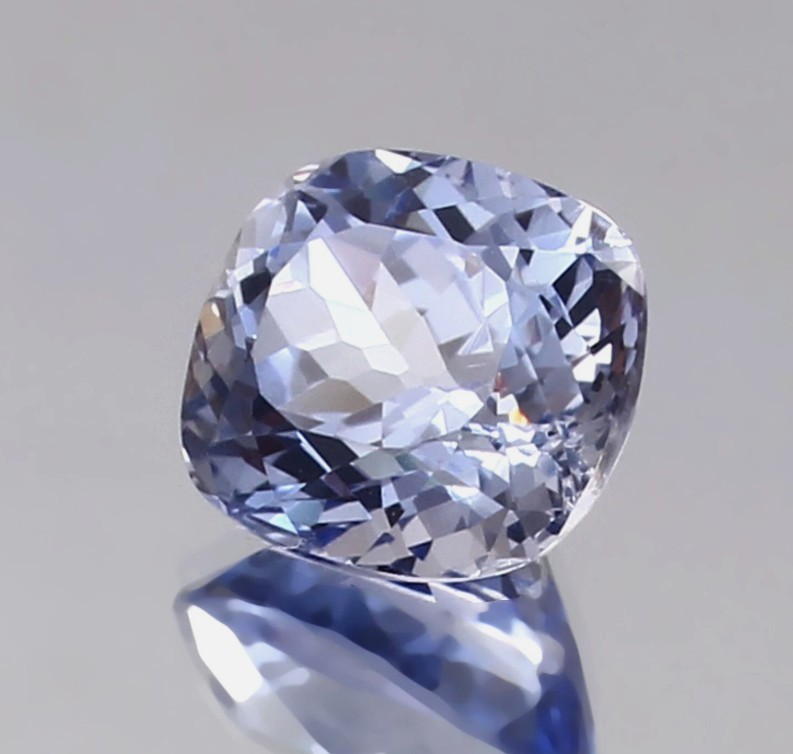 11×9 mm Natural Flawless Ceylon Blue Sapphire Cushion Cut Loose Gemstone