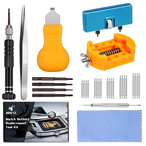Watch Battery Replacement Kit, Watch Repair Screwdriver, Watch Band