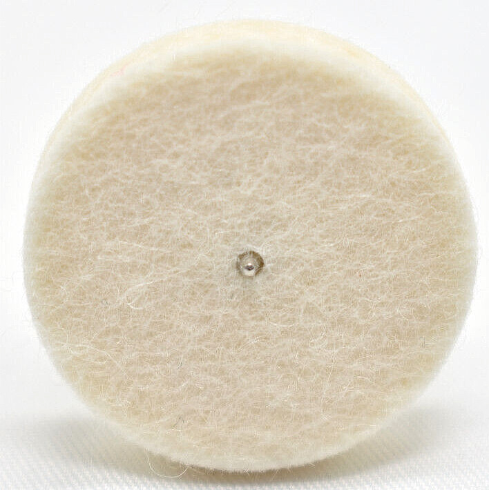 45x Wool Felt Polishing Buffing Wheel Polisher Disc Pad Rotary Tool 25mm 1 Inch