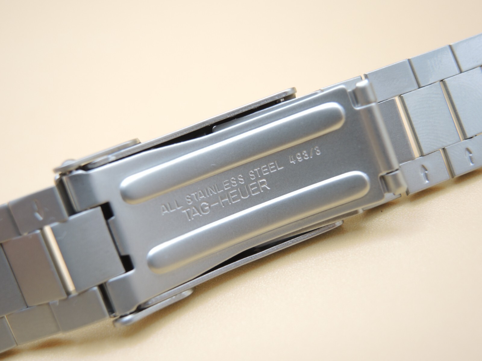 NEW 18MM STAINLESS BRACELET SOLID LINKS TAG HEUER F1 CHRONO CA1210-1215 WATCH