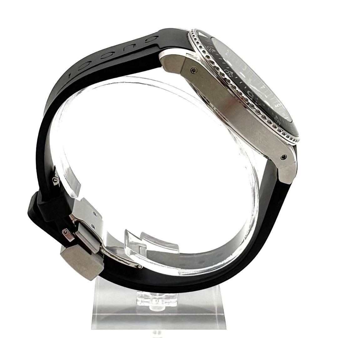 [B1P] GUCCI Dive Quartz Watch Black Dial Stainless Steel [z5m]